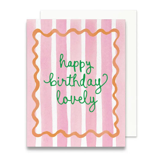 Happy Birthday Lovely Greeting Card