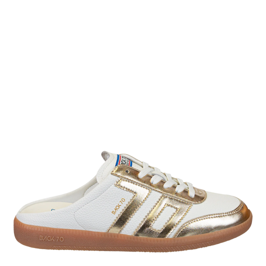 Back 70/ Easter Slip On Sneaker/ Gold