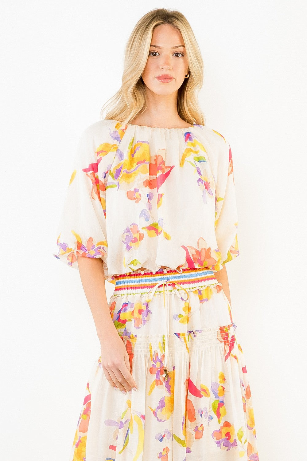 The Gennie Gathered Top