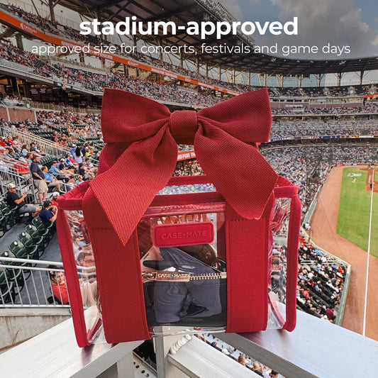 Case-Mate/ Jelly Stadium Bag/ Varsity Red