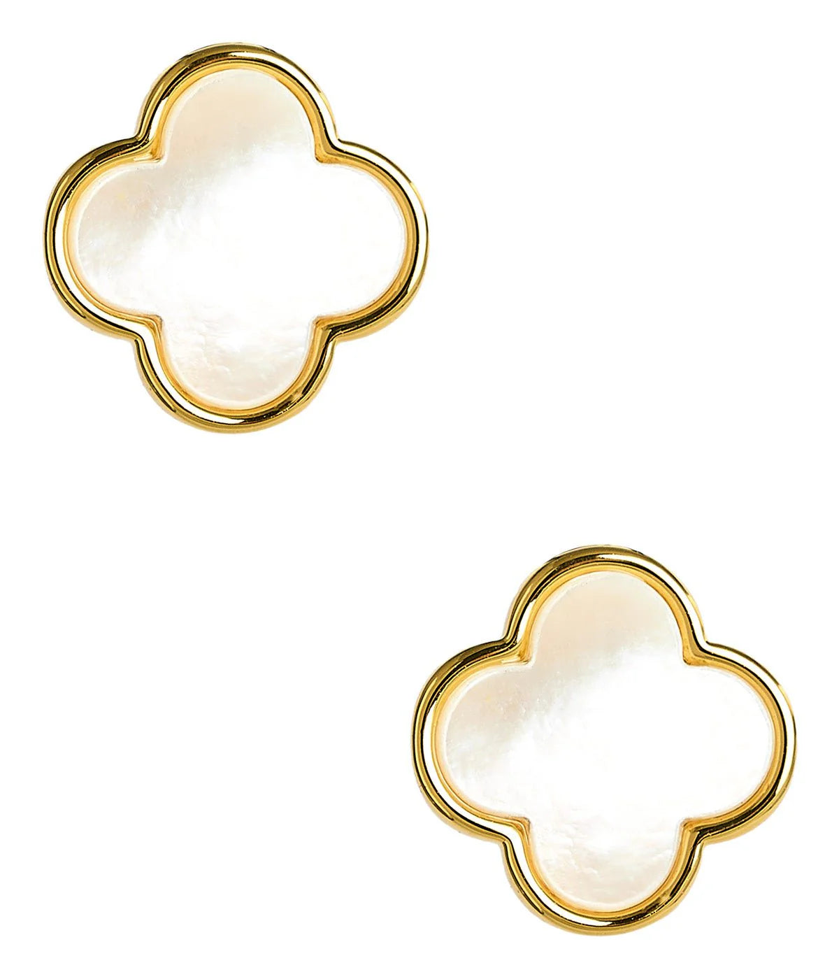 Lisi Lerch/ The Elle Clover Stud Earring/ Pearl