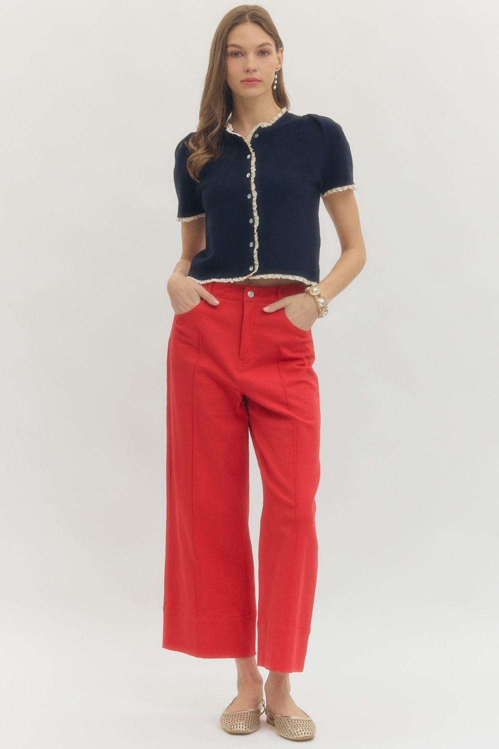 The Winston Wide Leg Pant