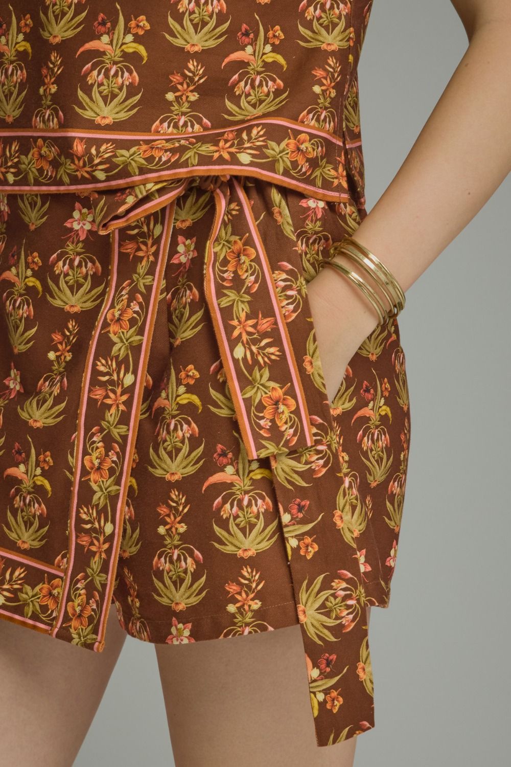The Fynn Floral Skort