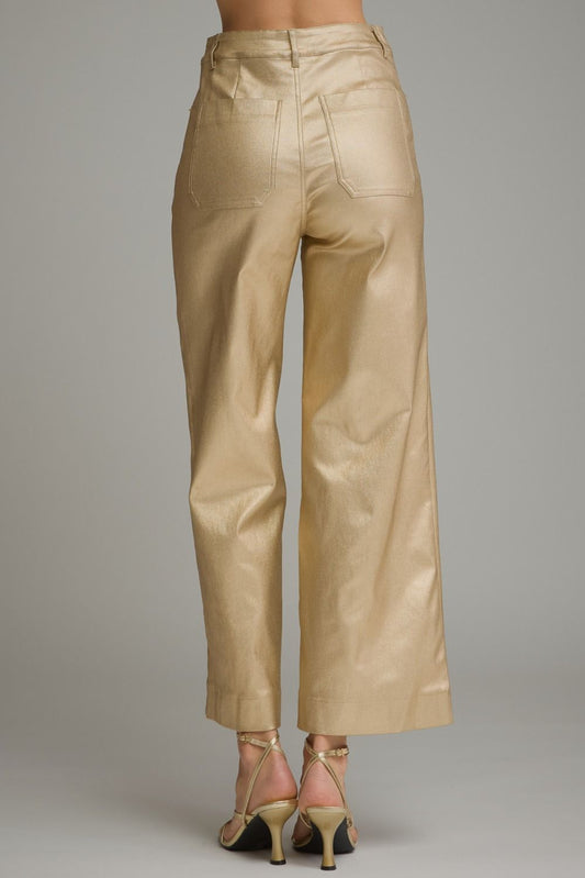 The Mink Metallic Pant