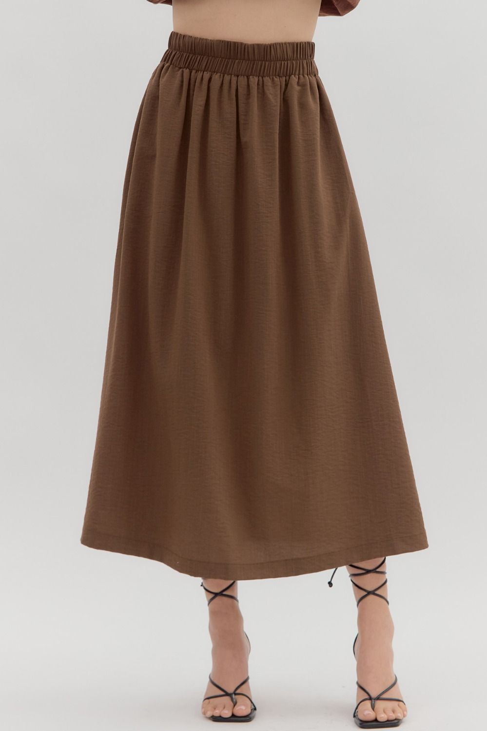 The Eva Espresso Skirt