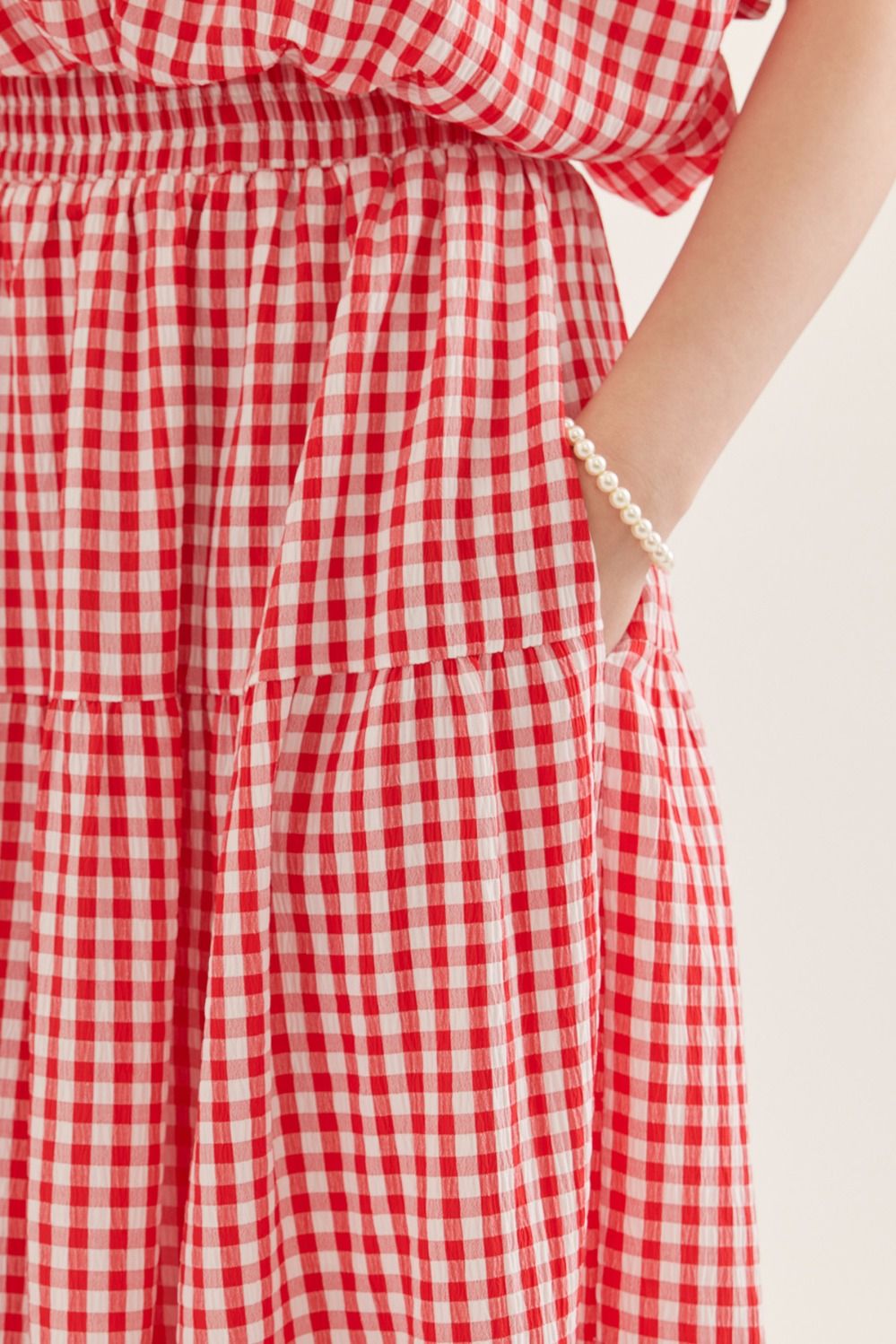 The Greta Gingham Skirt