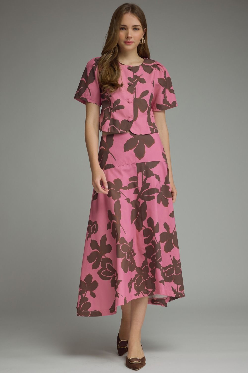 The Fallyn Floral Skirt