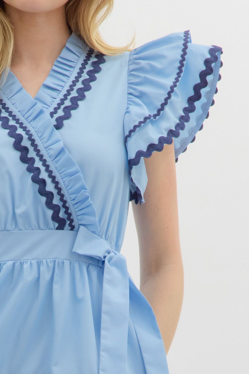 The Sarleigh Scallop Dress/ FINAL SALE