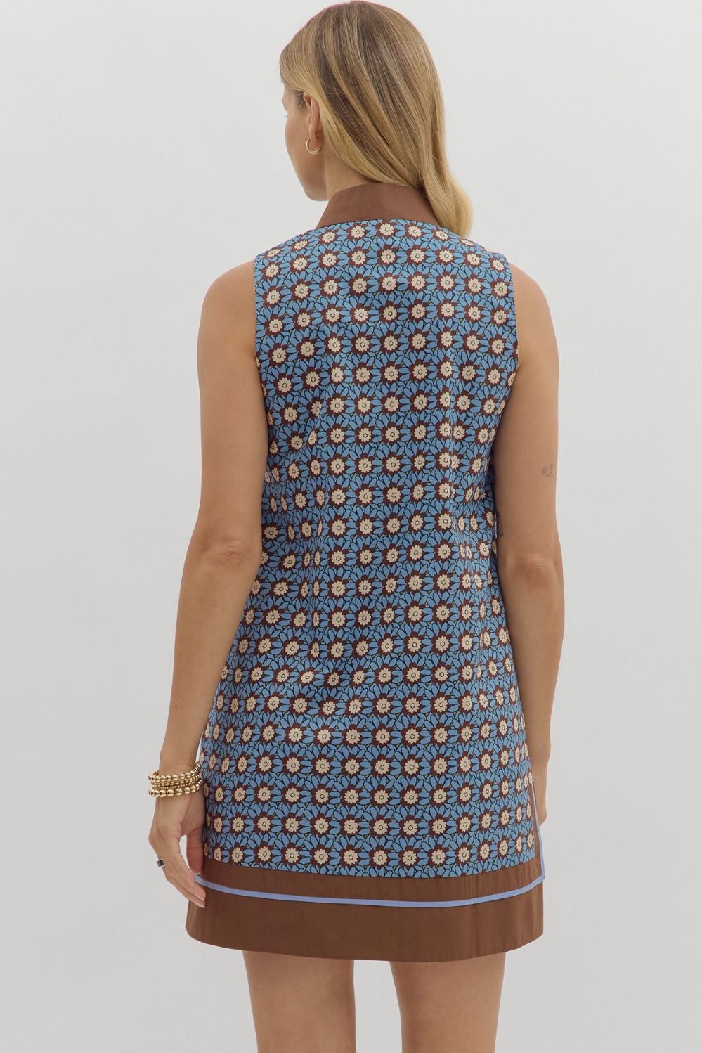 The Florence Floral Mini Dress/ FINAL SALE