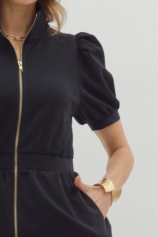 The Zarley Zip Dress
