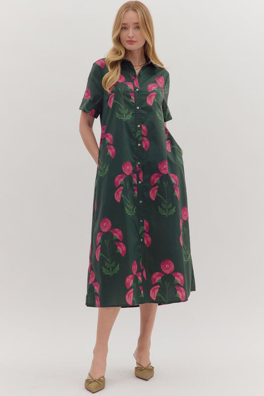 The Rolla Rose Dress