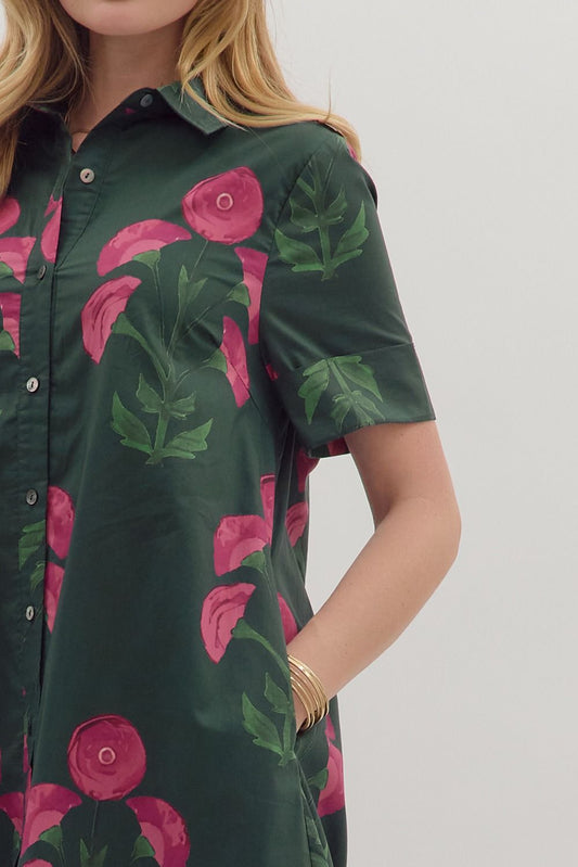 The Rolla Rose Dress