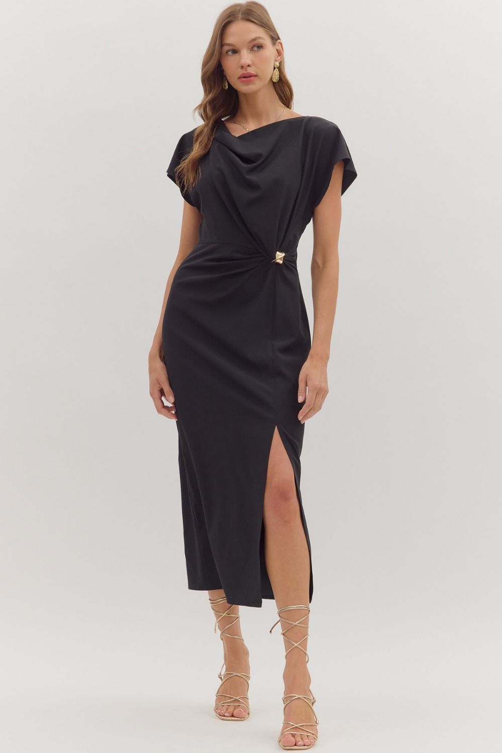 The Dollie Drape Dress