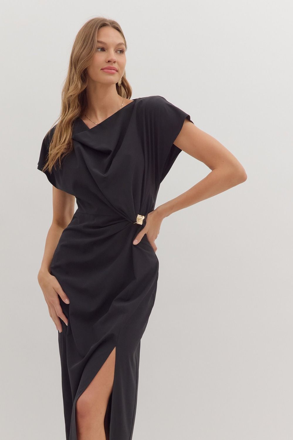 The Dollie Drape Dress
