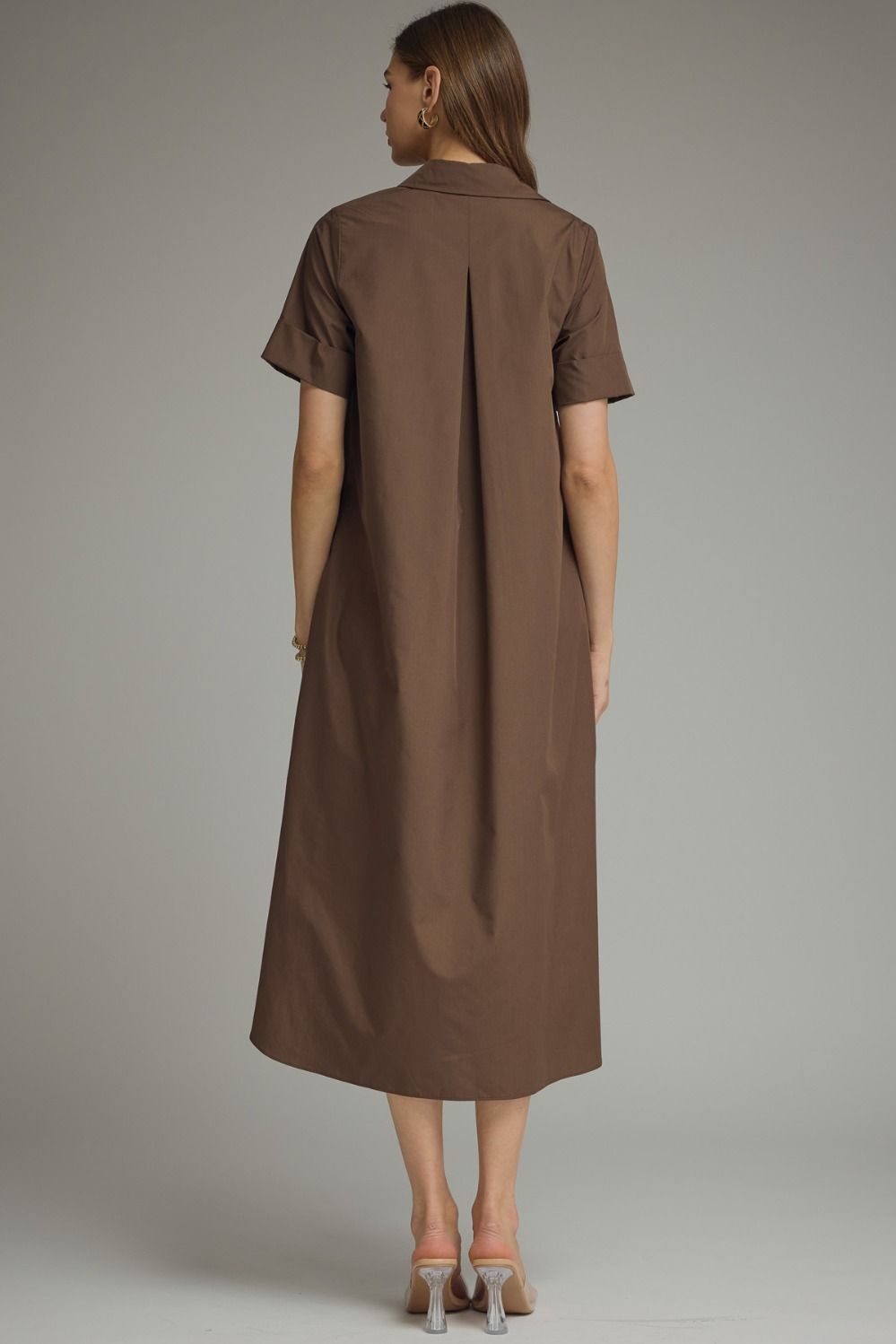 The Cele Collared Midi