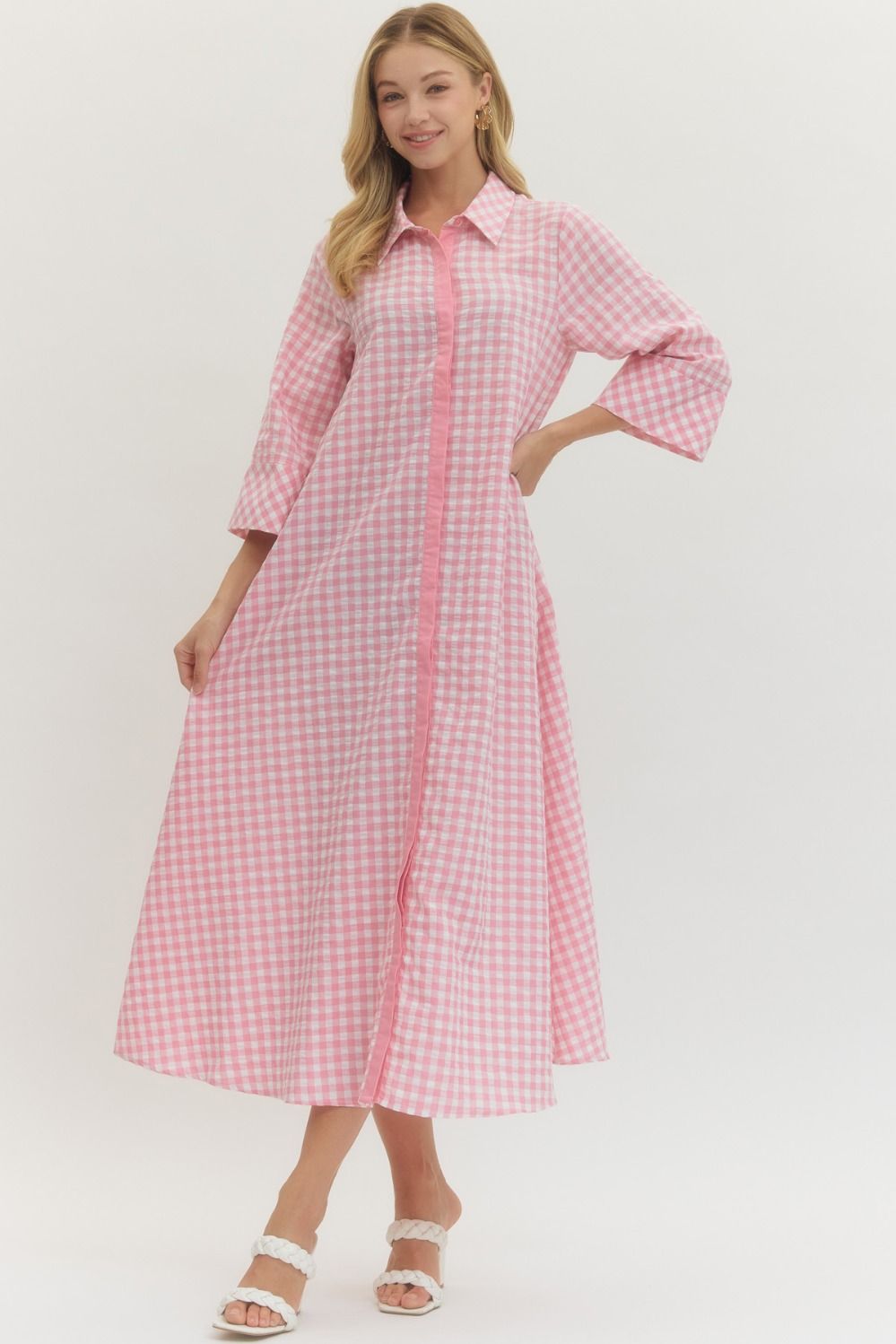 The Girly Gingham Dress