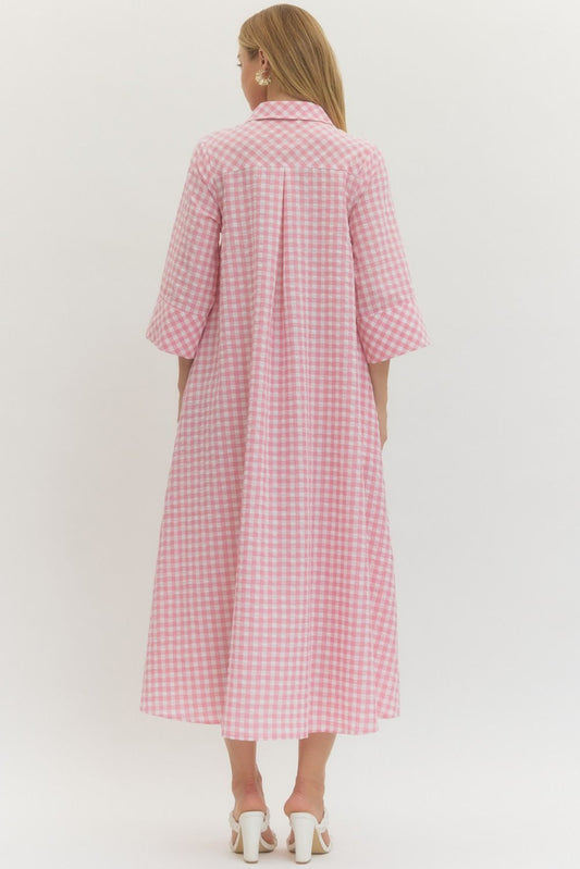 The Girly Gingham Dress