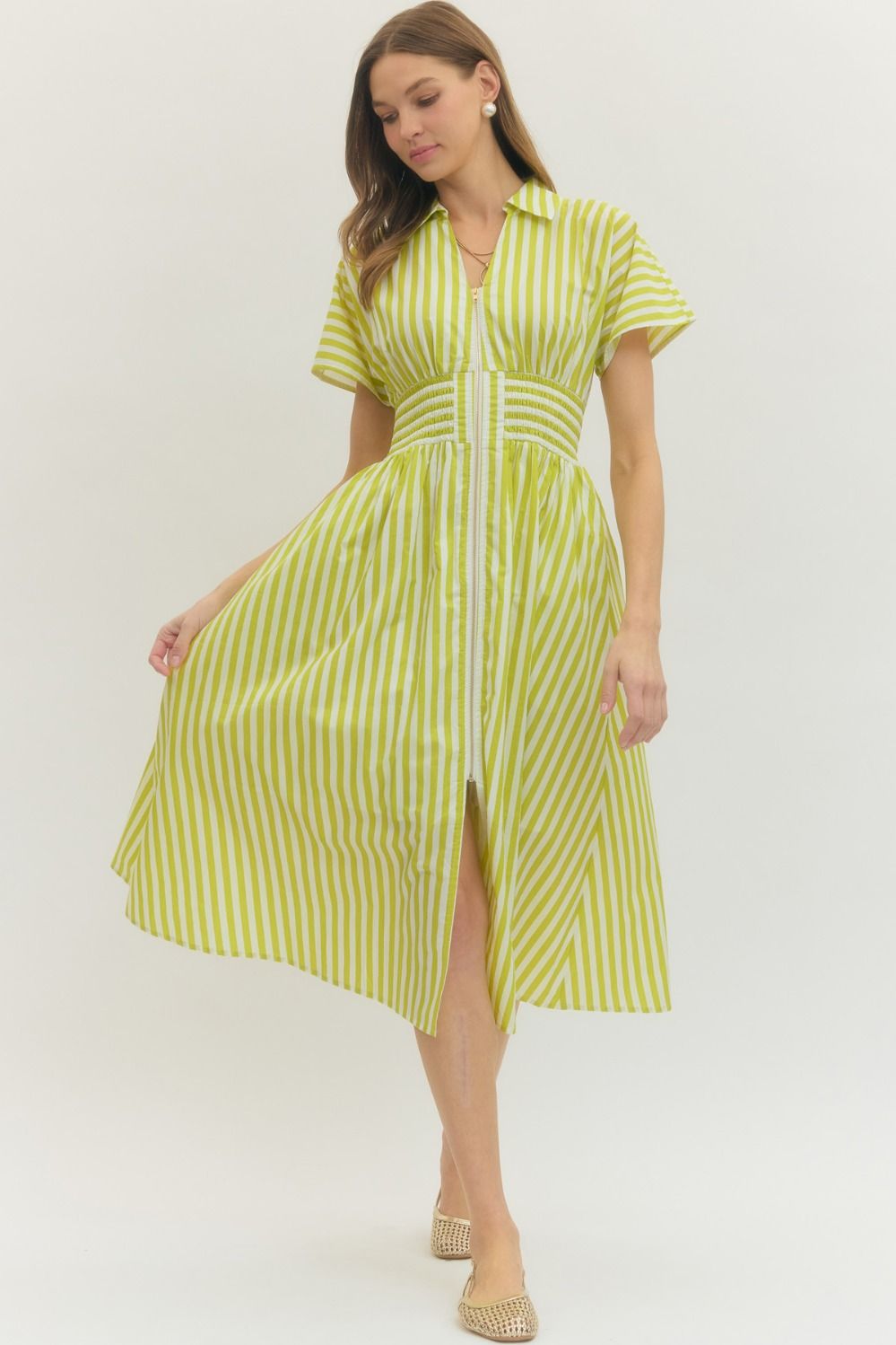 The Sadie Mae Striped Dress