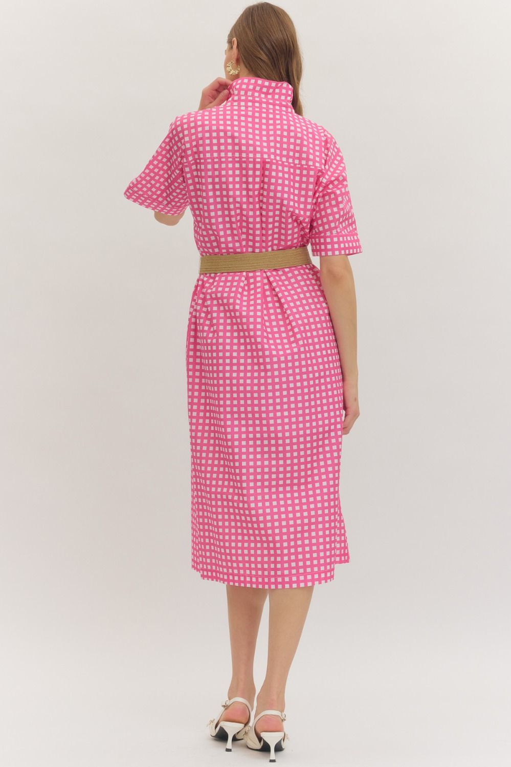 The Charming Check Dress