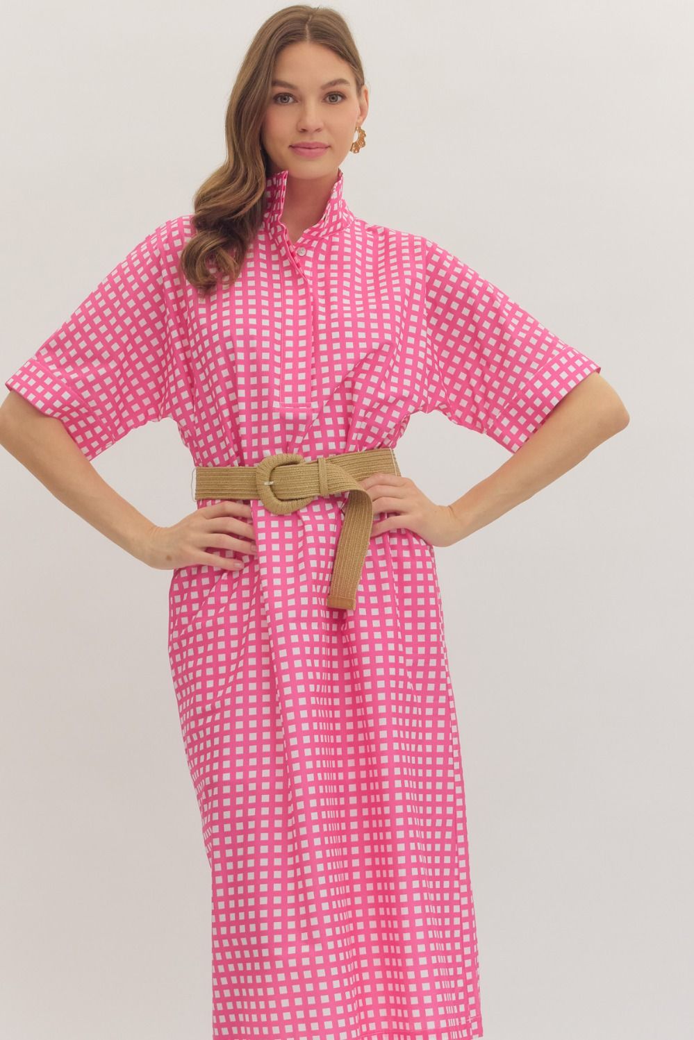 The Charming Check Dress