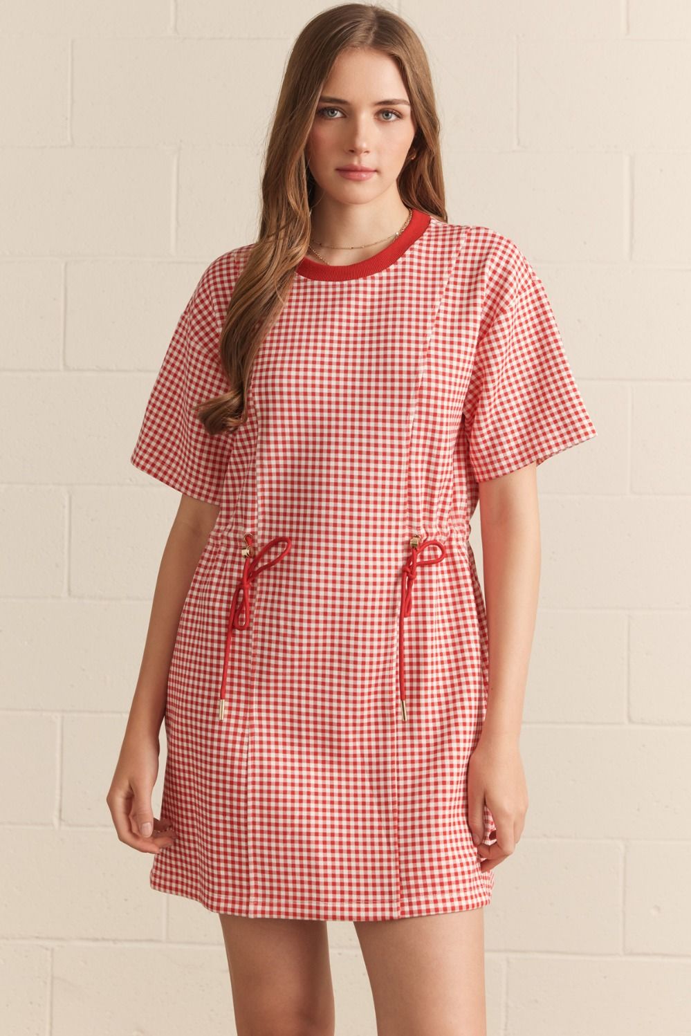 The Cherry Check Dress