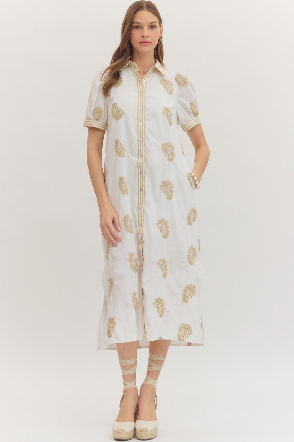 The Ernie Embroidered Dress