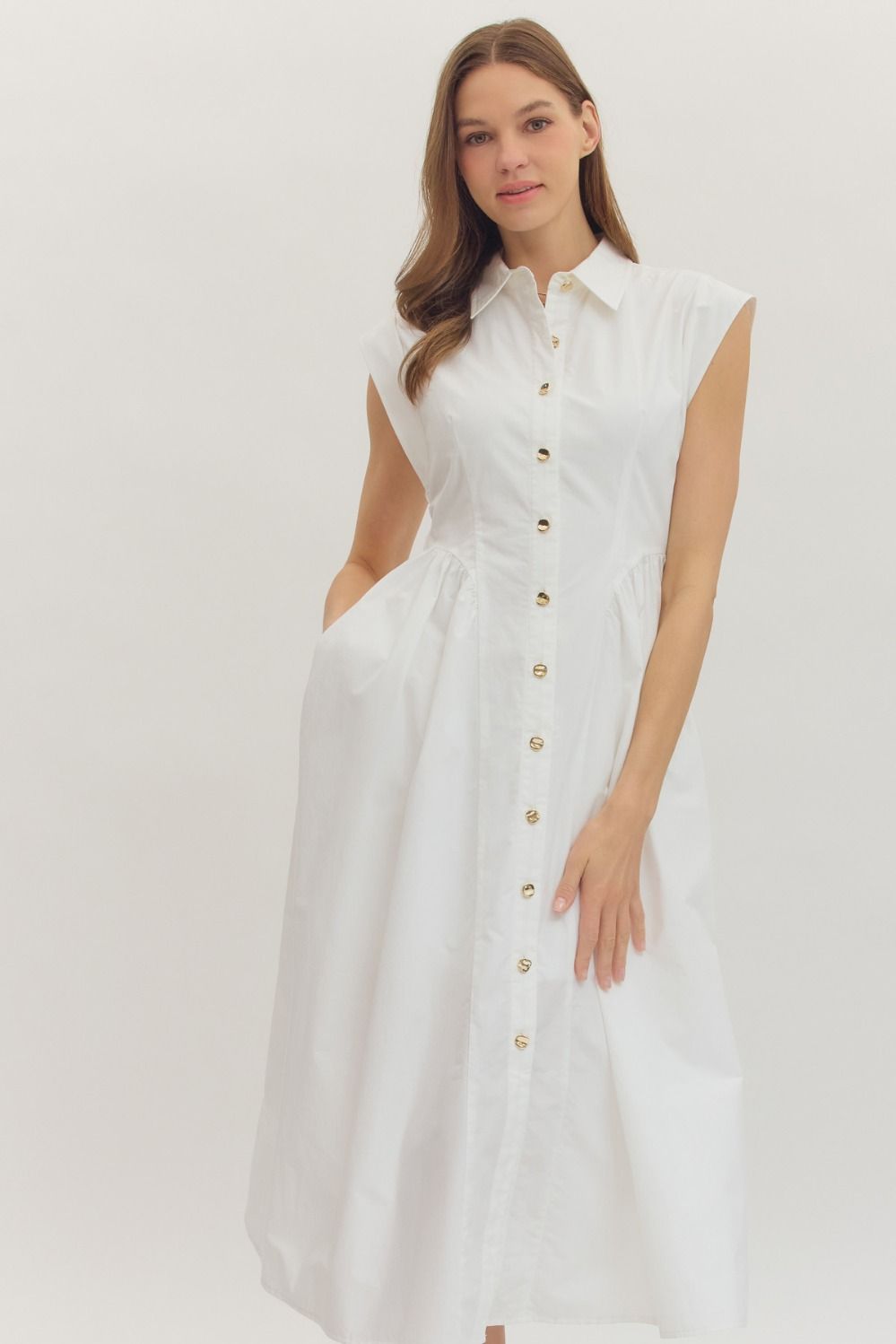 The Conway Cap Sleeve Dress