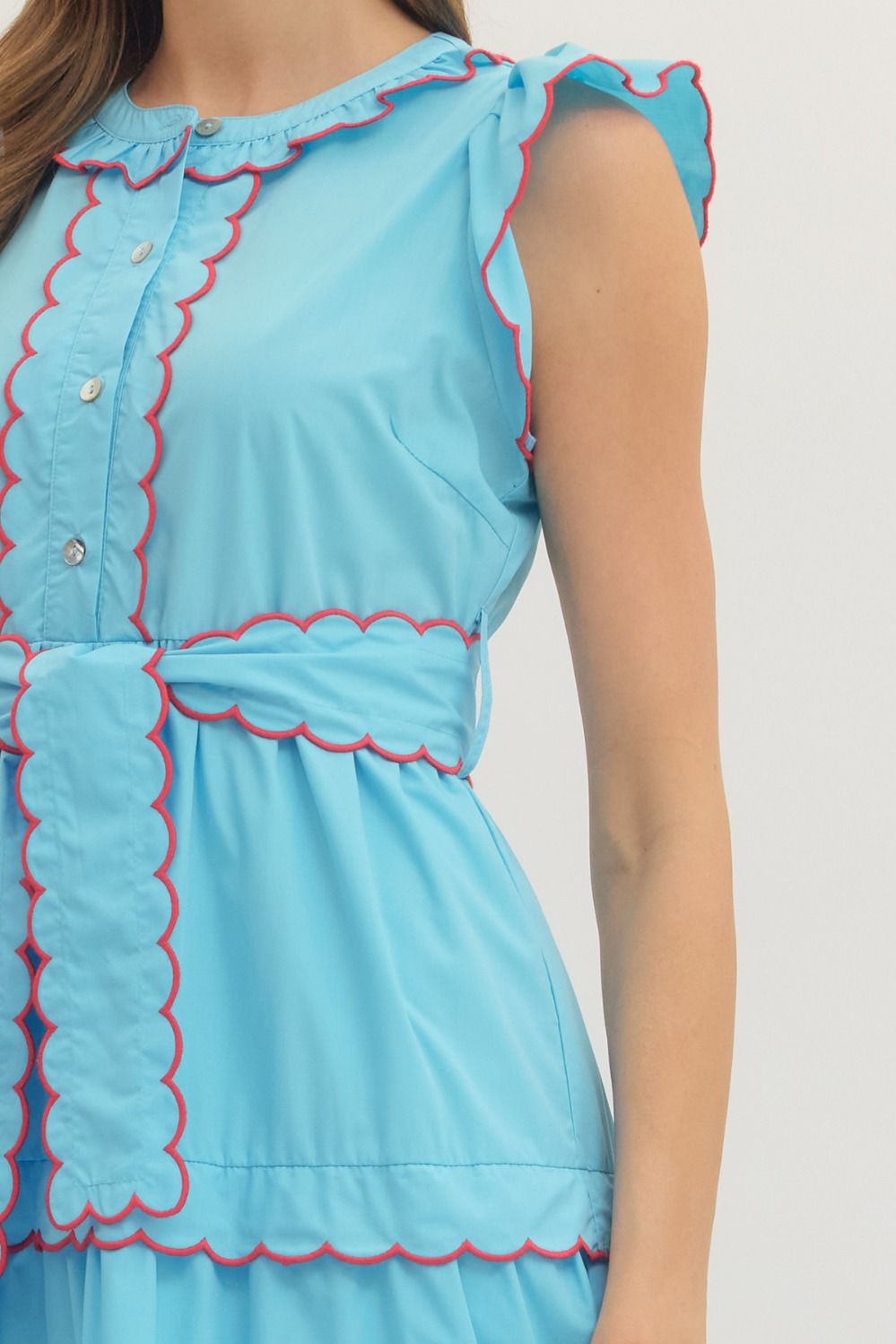 The Stalla Scalloped Dress
