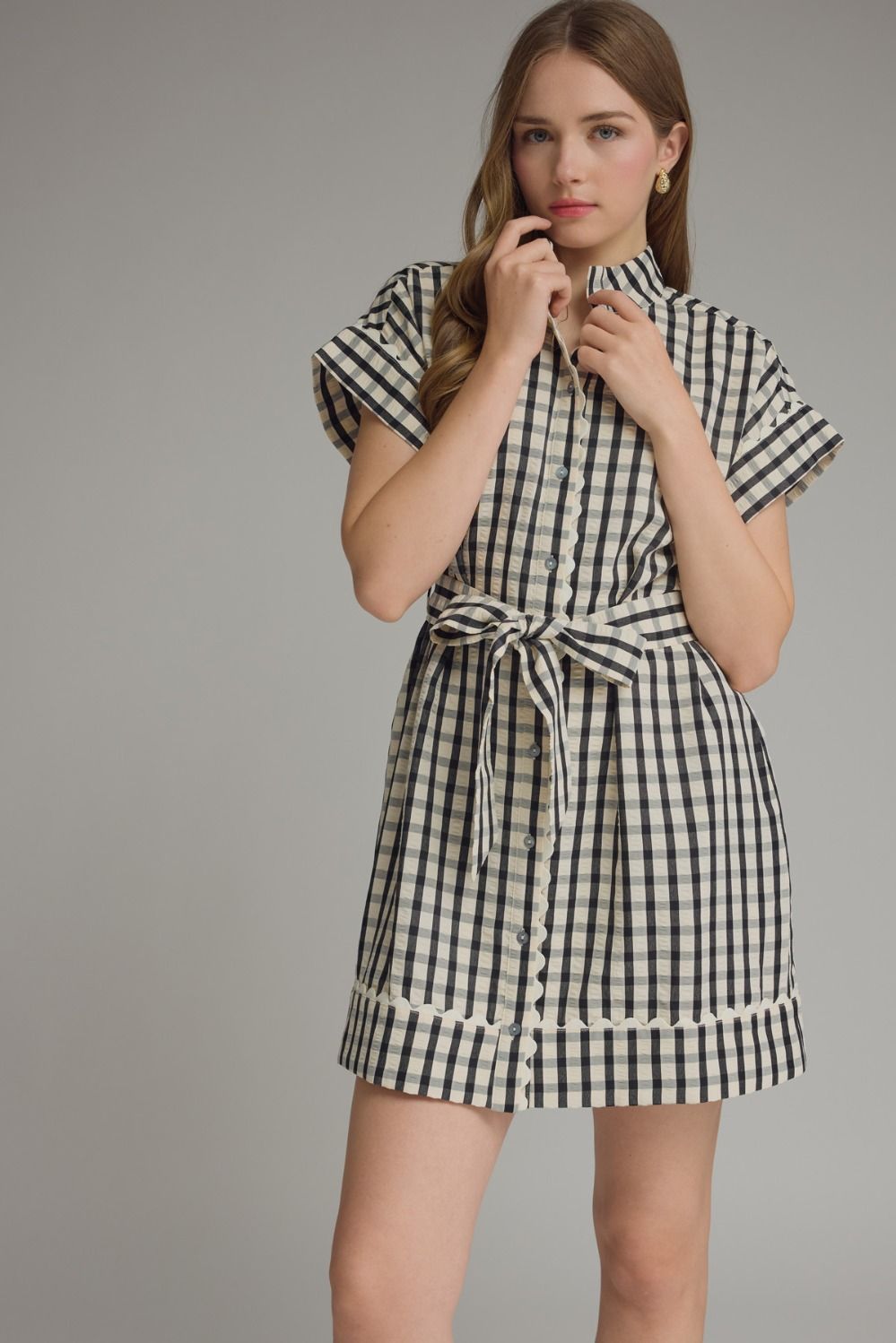 The Gwen Gingham Dress