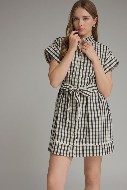 The Gwen Gingham Dress