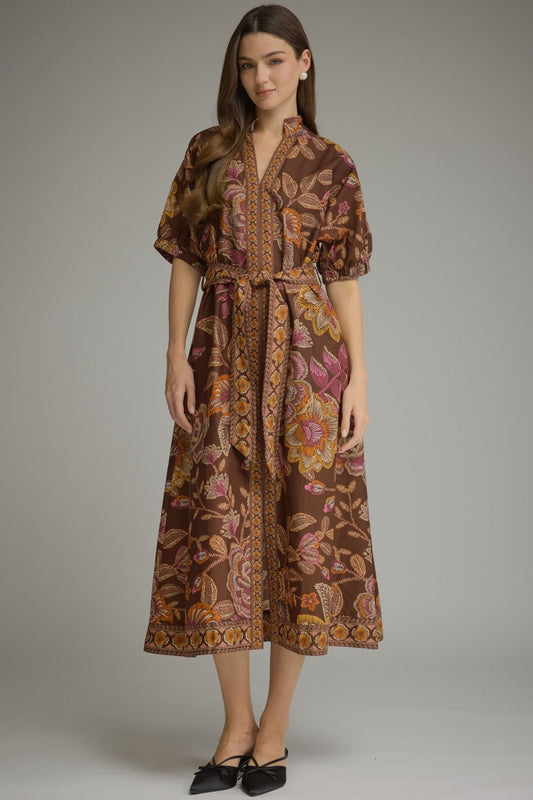 The Brynlee Botanical Dress