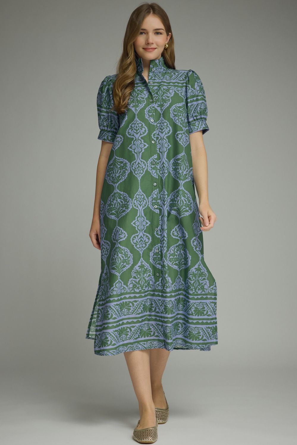 The Paisley Print Dress