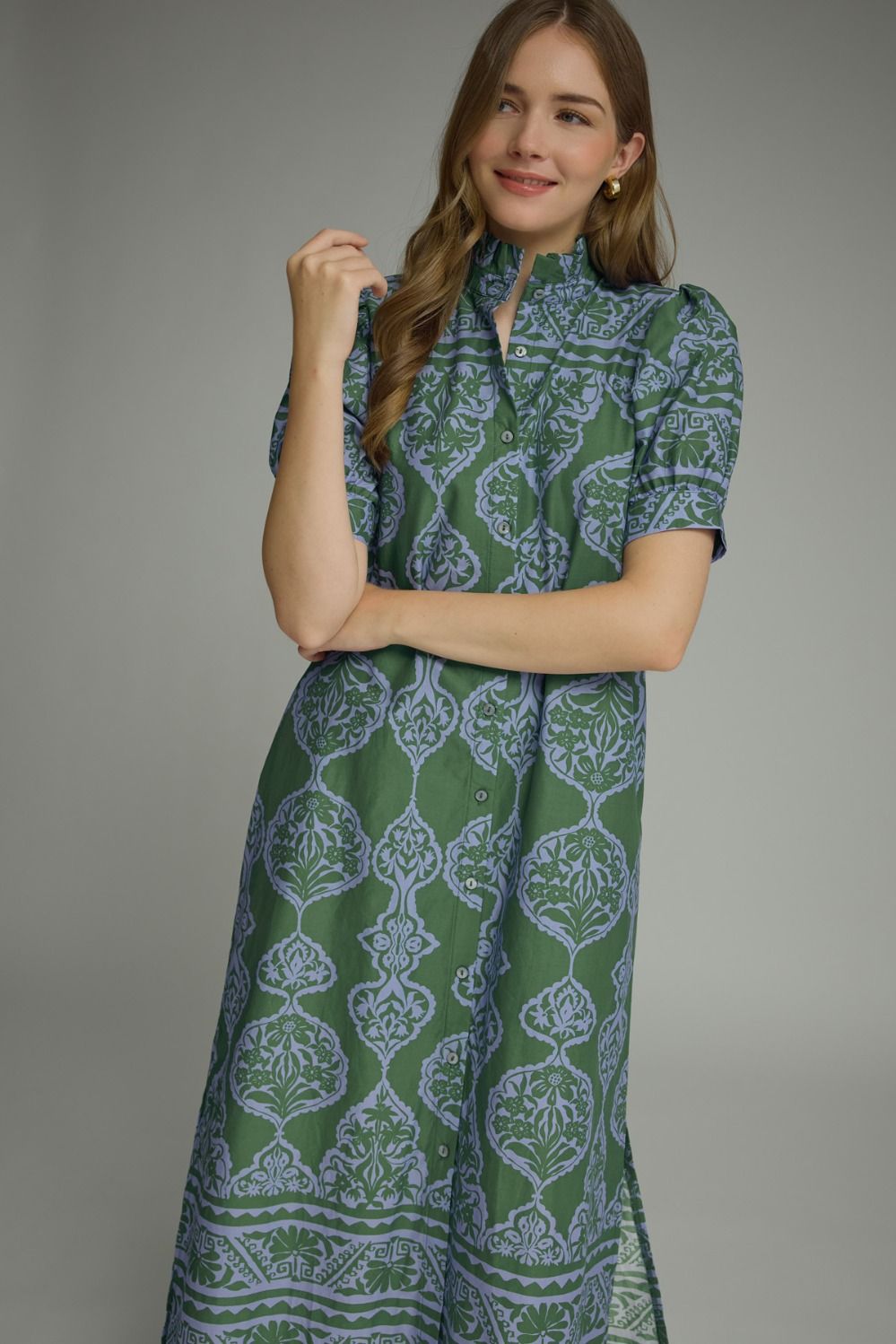 The Paisley Print Dress