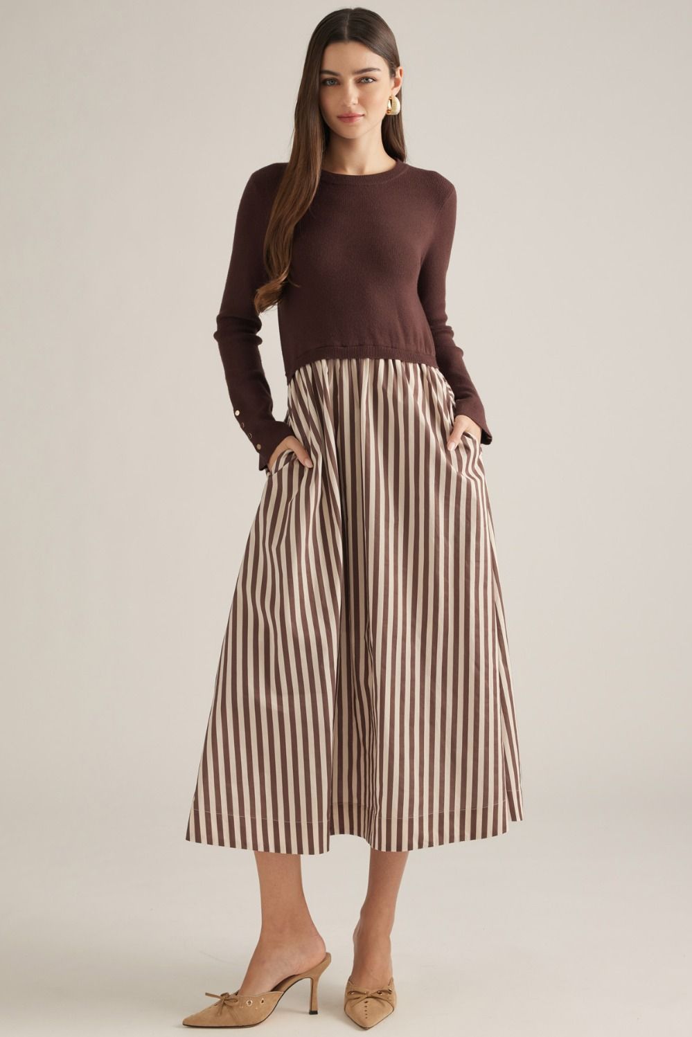 The Stratford Striped Dress