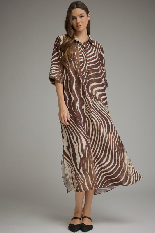The Zina Zebra Dress