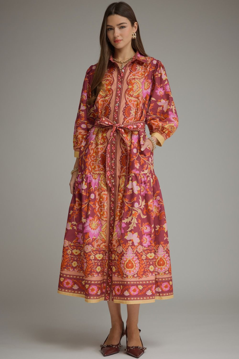 The Pawlie Printed Dress