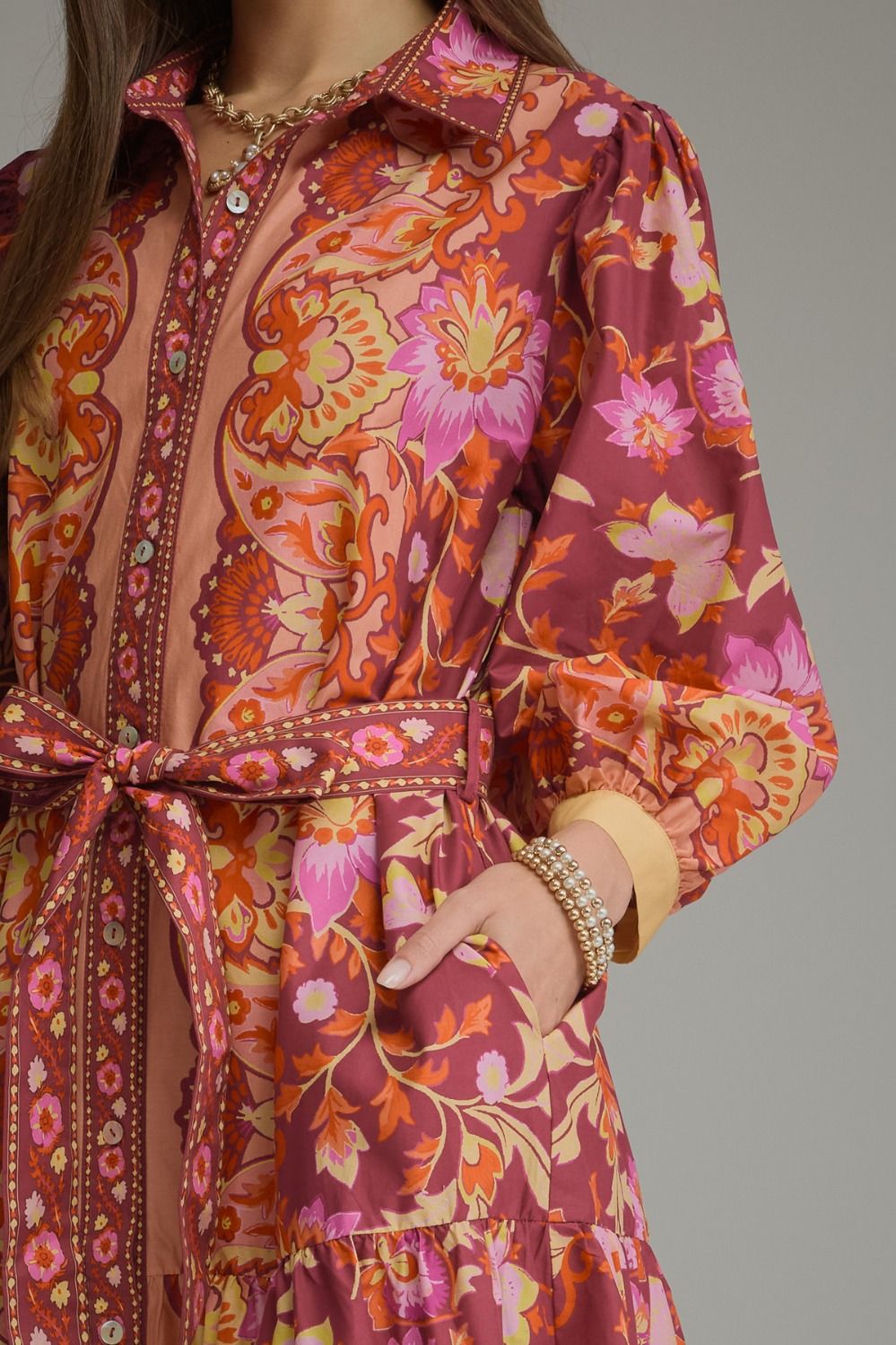 The Pawlie Printed Dress
