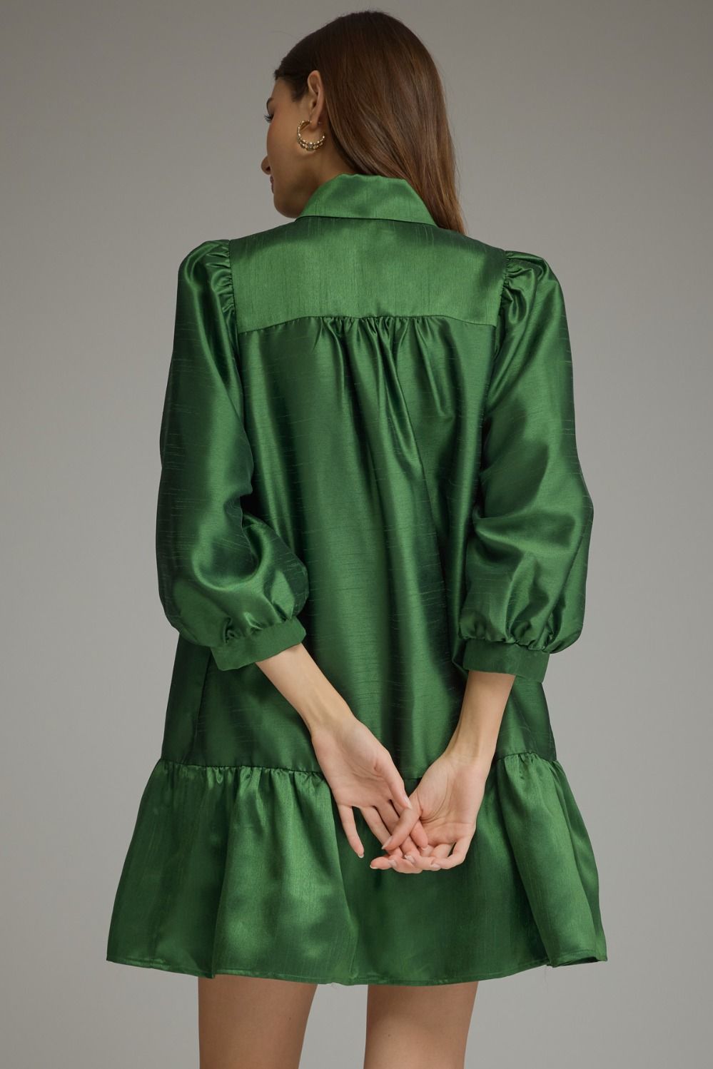 The Menna Metallic Dress