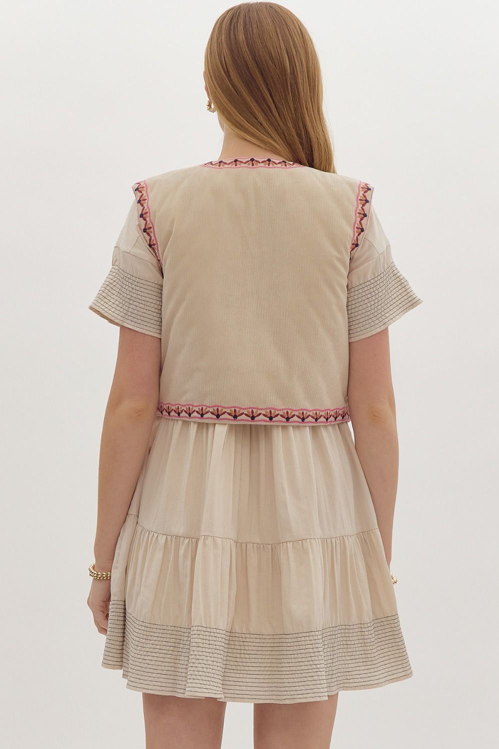 The Everleigh Embroidered Vest