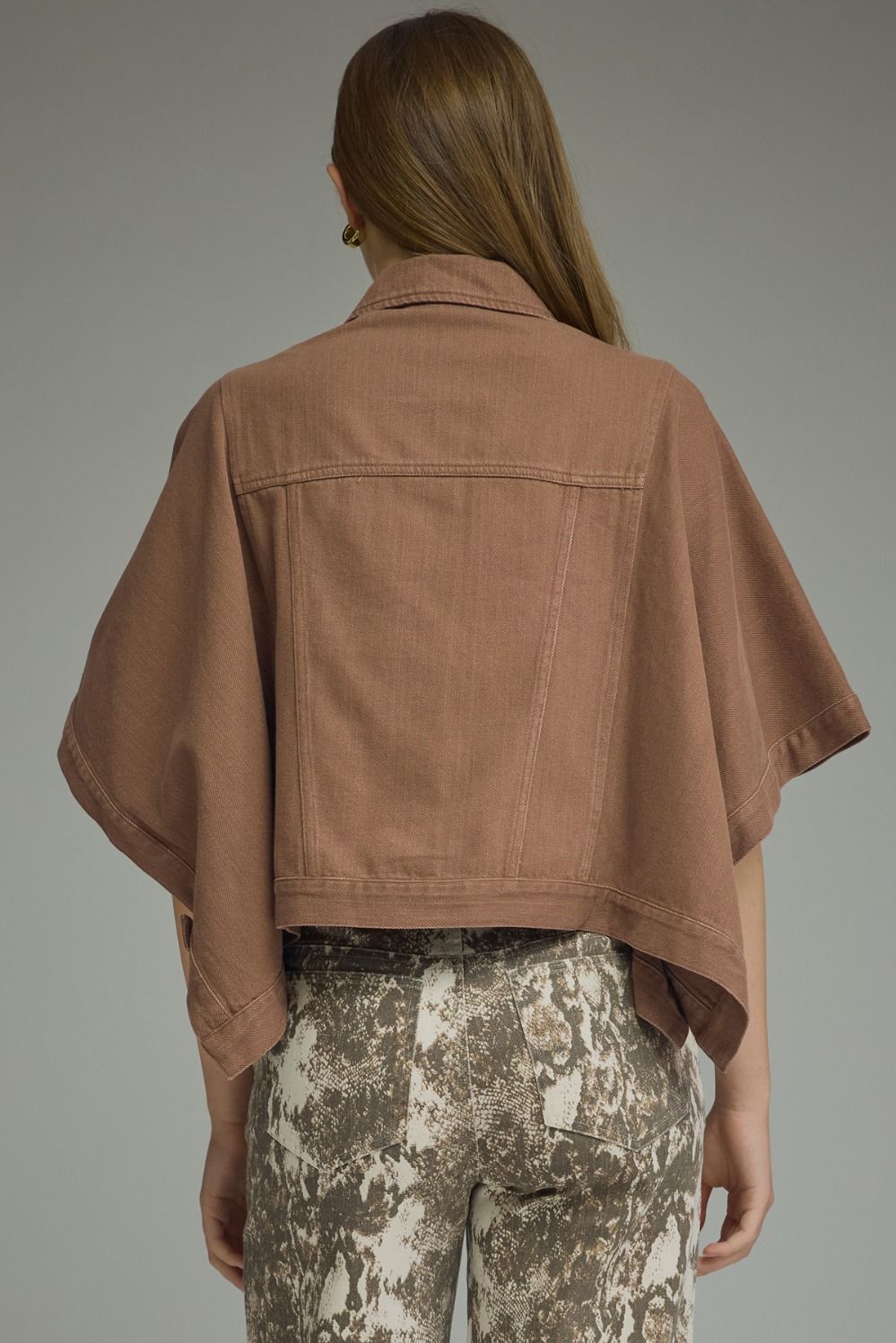 The Donnie Denim Top