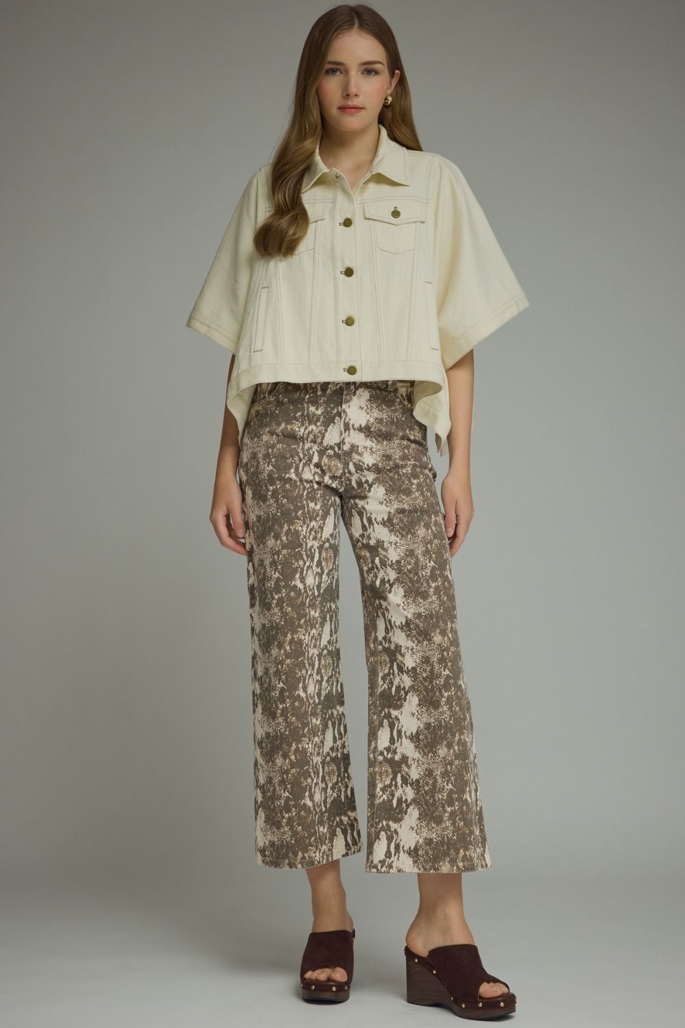 The Donnie Denim Top