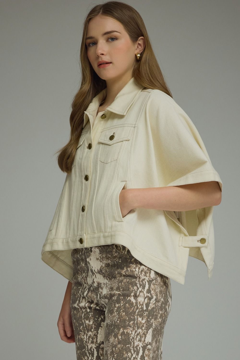 The Donnie Denim Top