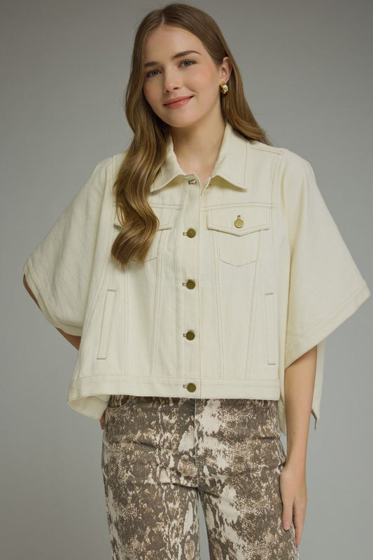 The Donnie Denim Top