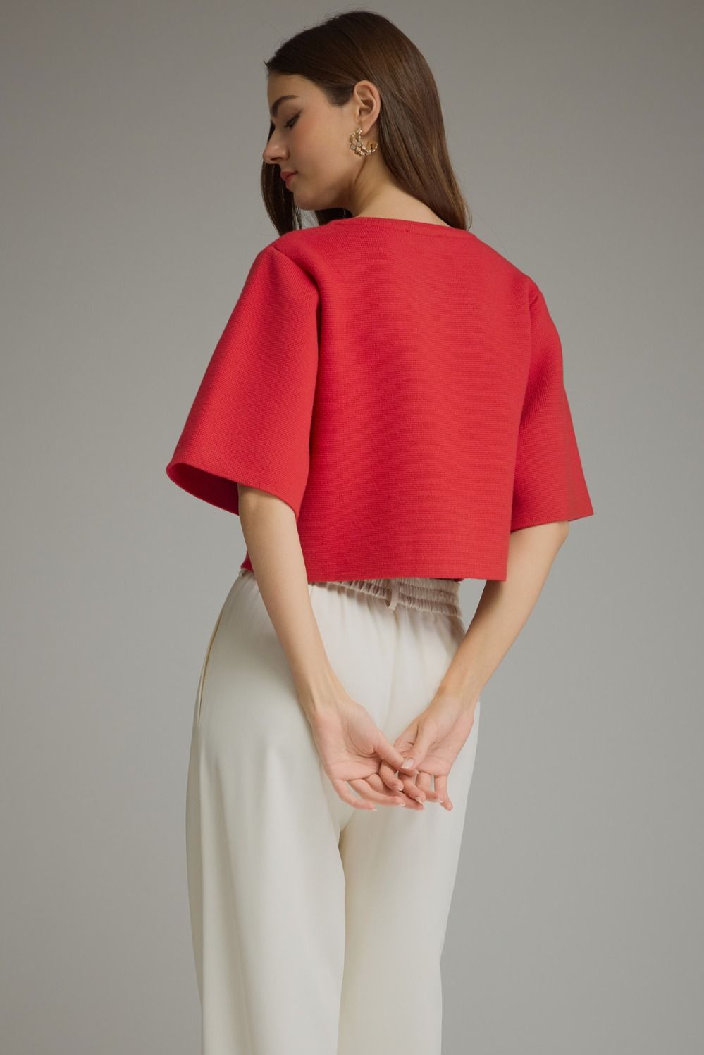 The Bonnie Button Sweater