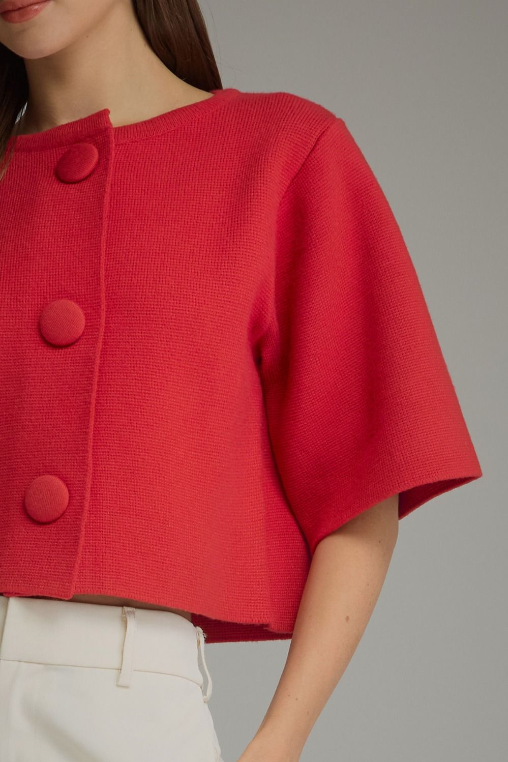 The Bonnie Button Sweater