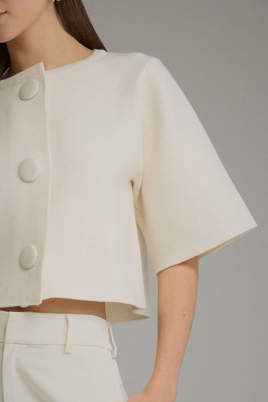 The Bonnie Button Sweater