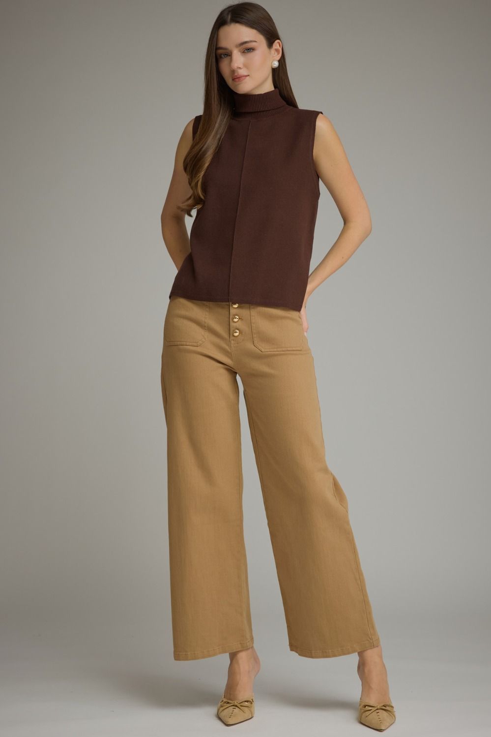 The Toya Turtleneck Top
