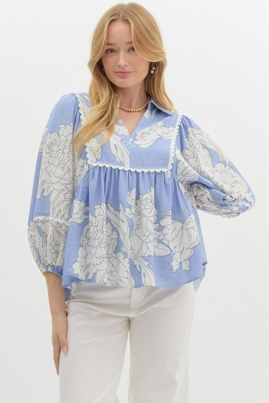 The Lili Leaf Top