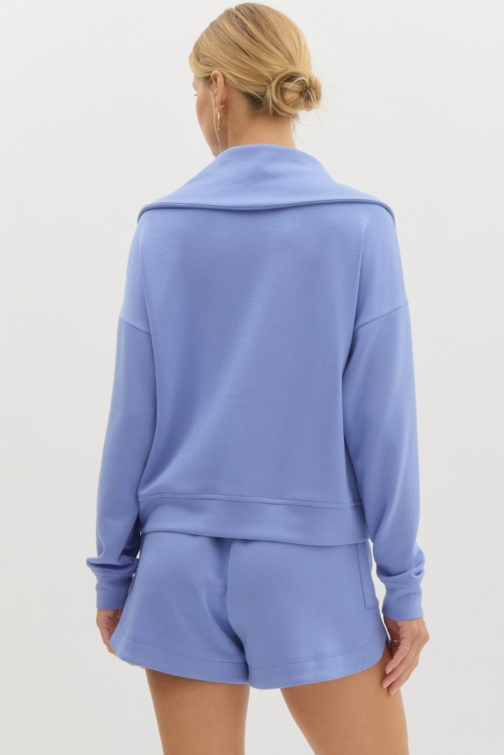 The Clea Comfy Half Zip