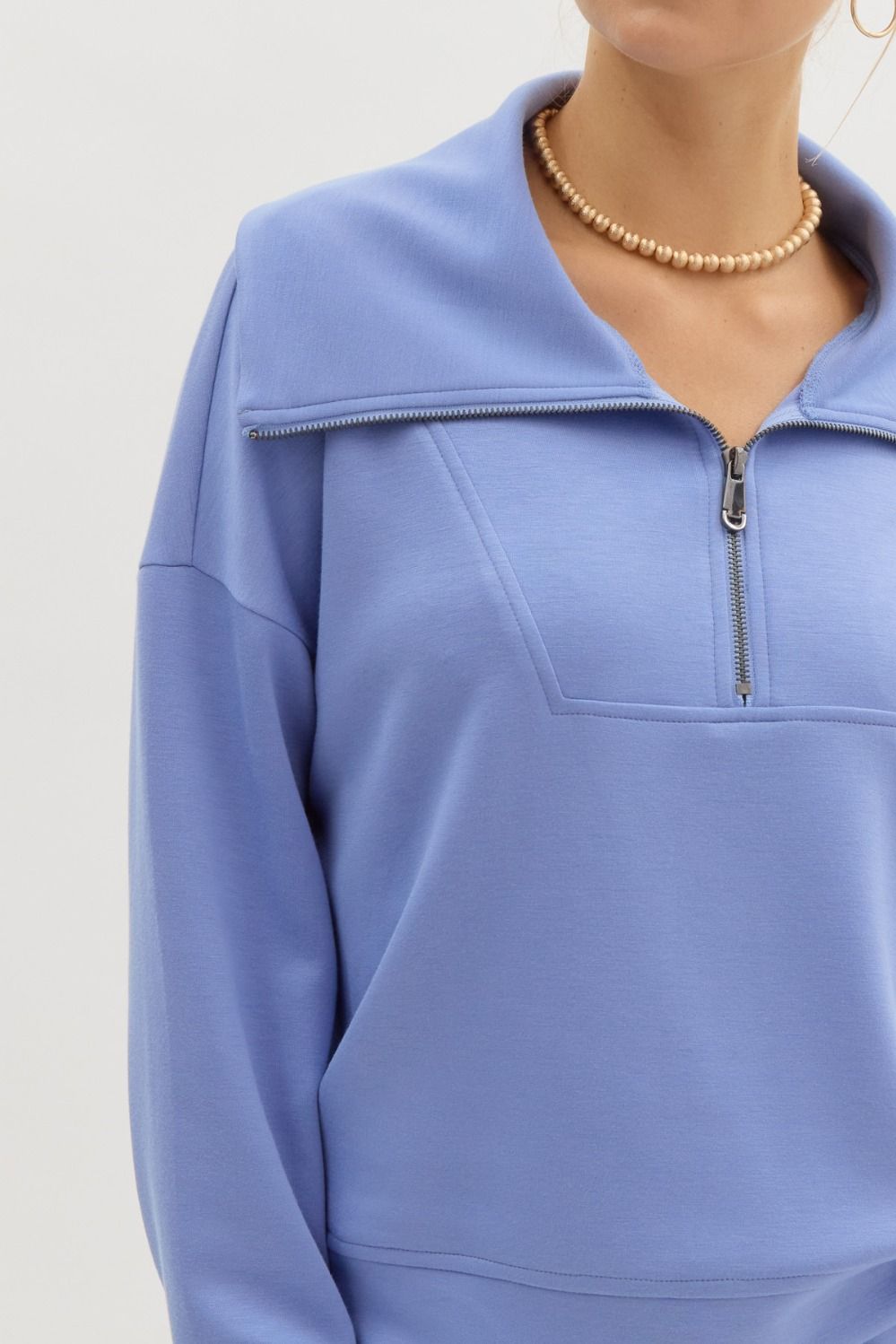 The Clea Comfy Half Zip